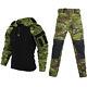 Men's Army Military Tactical Combat Shirt Pants Swat Camo Waterproof Bdu Uniform