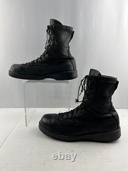 Men's Belleville USA Black Leather Safety Toe Tactical Military Boots Size 11.5