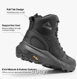 Men's Military Boots Lightweight Side Zipper Motorcycle Combat Tactical Boots