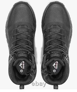 Men's Military Boots Lightweight Side Zipper Motorcycle Combat Tactical Boots