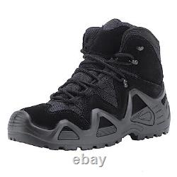 Men's Military Tactical Boots 6 Inches Lightweight Combat Boots Waterproof