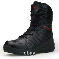 Men's Military Tactical Boots Waterproof Hiking Combat Boots Army Work Boots @