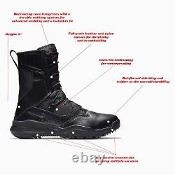 Men's NIKE 8 SFB Field 2 Gore-Tex Military Police Tactical Boot SIZE 8.5