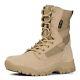 Men's Tactical Boots 8 Inches Lightweight Combat Boots Durable Suede Leather