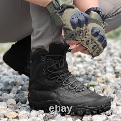 Men's Tactical Boots 8'' Mid Combat Waterproof Military