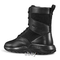 Men's Tactical Boots Lightweight Breathable Military Combat Boots with Side