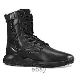 Men's Tactical Boots Lightweight Breathable Military Combat Boots with Side