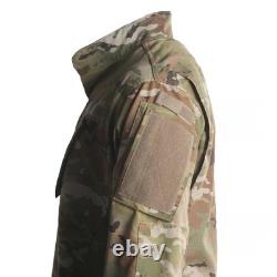 Men's Tactical Combat Uniform Shirt Durable Military Coat, Breathable Fabric