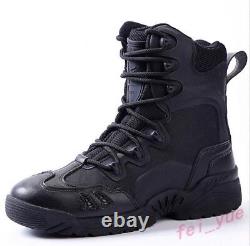 Men's Tactical Comfort Combat Military Army Desert Outdoor Casual Ankle Boots @