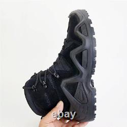Men's Tactical Waterproof Walking Boots Army Combat Boot Military Work