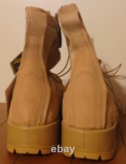 Mens 10.5 R Belleville 790v Gore Tex Waterproof Flight Combat Boots Desert Tan