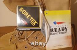 Mens 10.5 R Belleville 790v Gore Tex Waterproof Flight Combat Boots Desert Tan