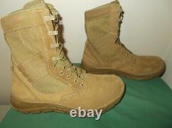 Mens 11 W Corcoran 8 Inch Tactical Military Boot USA CV1600 Coyote Leather