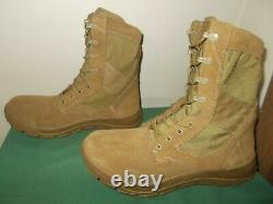 Mens 11 W Corcoran 8 Inch Tactical Military Boot USA CV1600 Coyote Leather