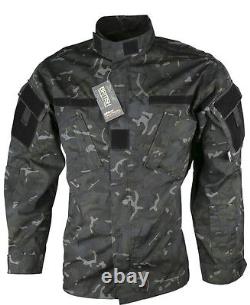 Mens Army Combat Tactical Military Shirt ACU Surplus New All Jacket Top Smock