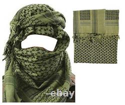 Mens Army Military Desert Tactical Neck Head Wrap Combat Sun Hat Scarf Shemagh