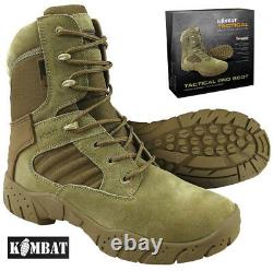 Mens Army Military Tactical Pro Combat 50/50 Coyote Desert Recon Patrol Boot