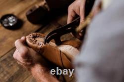 Mens Brown Military Boots Handmade Leather Combat Tactical Lace Up Boots New Mens Brown Military Boots Handmade Leather Combat Tactical Lace Up Boots New