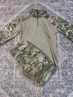 Mens IdoGear Large shirt and XL tactical pants Military Camo Combat Uniform NWOT