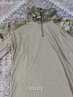 Mens IdoGear Large shirt and XL tactical pants Military Camo Combat Uniform NWOT