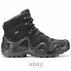 Mens Lowa Zephyr Mid GTX Gore-Tex Waterproof Military Tactical Army Boots Black