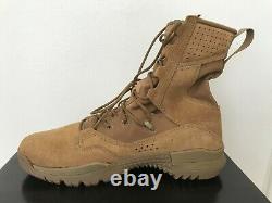 Mens Nike SFB Field 2 8 Tactical Military Hiking Combat Boots Brown AO7507-200