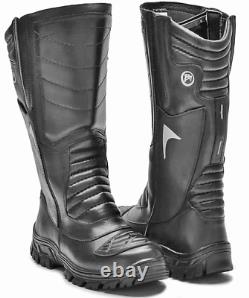 Mens Tactical Army Combat Military Boots Black Leathe Security Work Motorcycle