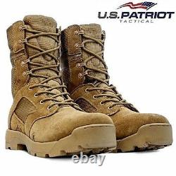 Mens Tactical Army Combat Patrol Cadet Military Police Security Ankle Work Boots