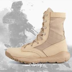 Mens' Ultra-Light Combat Boots Military Tactical Work Boots