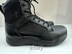 Mens Under Armour Stellar Tactical Boots. Black. Size 9 Waterproof Military