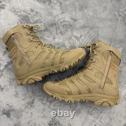 Merrell Boots Men's 12 Moab 3 Tactical 8 Zip Waterproof Military J004107 Combat