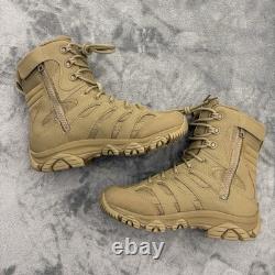 Merrell Boots Mens 6.5 Moab 3 Tactical 8 Zip Waterproof Military J004107 Combat