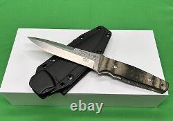 Meyerco CQB1 Combat/ Tactical Fixed Blade Knife with Sheath By Bob Terzuola USA