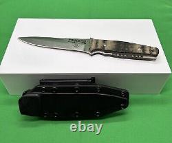 Meyerco CQB1 Combat/ Tactical Fixed Blade Knife with Sheath By Bob Terzuola USA