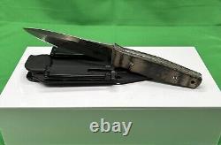 Meyerco CQB1 Combat/ Tactical Fixed Blade Knife with Sheath By Bob Terzuola USA