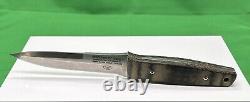 Meyerco CQB1 Combat/ Tactical Fixed Blade Knife with Sheath By Bob Terzuola USA