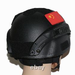 Mich 2000b Level Iiia Advanced Combat Tactical Military Aramid Ballistic Helmet