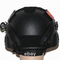 Mich 2000b Level Iiia Advanced Combat Tactical Military Aramid Ballistic Helmet