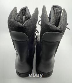 Mil-Force Men's Black Tactical Boot Thinsulate Oil Resistant Steel Toes Size 11