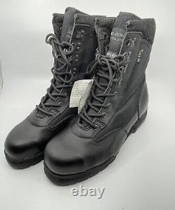Mil-Force Men's Black Tactical Boot Thinsulate Oil Resistant Steel Toes Size 11