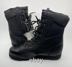 Mil-Force Men's Black Tactical Boot Thinsulate Oil Resistant Steel Toes Size 11