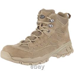 Mil-Tec Tactical Mens Combat Squad Boots Military Army Patrol Footwear Coyote