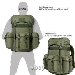 Military ALICE Pack Army Rucksack with Internal Frame Tactical Combat Backpack