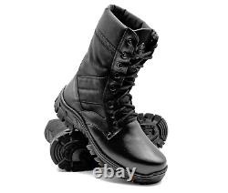 Military Boots Tactical Black Boots Motorcycle Riding Combat Canvas Boots
