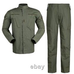 Military Combat Uniform Shirt And Pants Tactical Jungle Forest Camouflage Suits