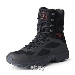 Military Leather Boots Special Force Tactical Desert Combat Outdoor Ankle Boots