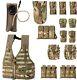 Military Molle 2 Army Vest, Rifleman Flc Set, Multicam Camo