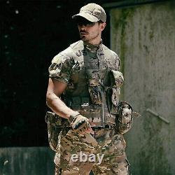 Military MOLLE 2 Army Vest, Rifleman FLC Set, Multicam Camo