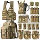 Military Molle Ii Tactical Rucksack Assault Pack Flc Combat Vest Multicam