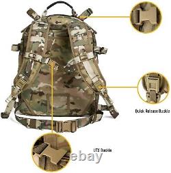 Military Molle II Tactical Rucksack Assault Pack FLC Combat Vest Multicam
